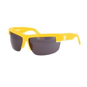 Off-White Toledo Sunglasses Yellow/Dark Grey O/S 75-14-125 NWT Full Inclusion